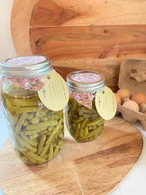 Garden Fresh Canned Green Beans (Quart)