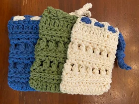 Crochet Soap Holder (Washcloth)
