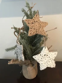 Jute Star Ornament