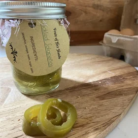 Pickled Jalapeños (8oz jar)