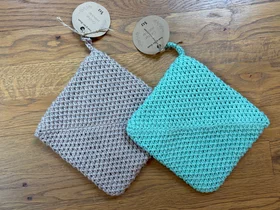 Crochet Double-Thickness Hot Pad